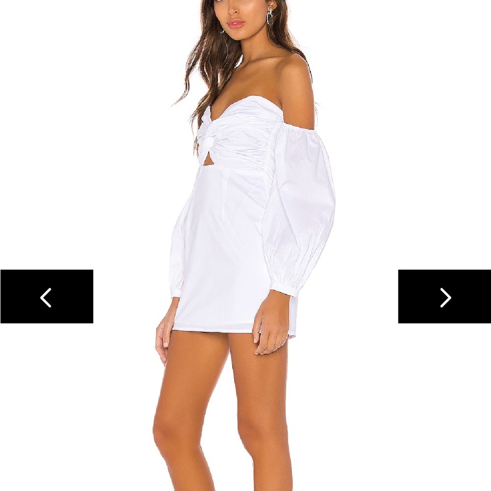 New | superdown flynn ruched sleeve dress XS